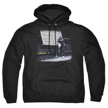 Load image into Gallery viewer, Wildlife Kitten On The Keys Mens Hoodie Black
