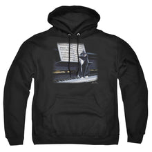 Load image into Gallery viewer, Wildlife Kitten On The Keys Mens Hoodie Black