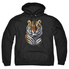 Load image into Gallery viewer, Wildlife Jungle Fire Mens Hoodie Black