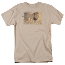 Load image into Gallery viewer, Wildlife Shumba In The Grass Mens T Shirt Sand