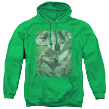 Load image into Gallery viewer, Wildlife Motherhood Mens Hoodie Kelly Green