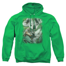 Load image into Gallery viewer, Wildlife Motherhood Mens Hoodie Kelly Green