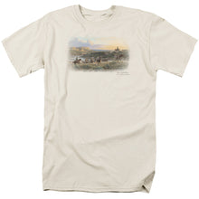 Load image into Gallery viewer, Wildlife The Last Crossing Mens T Shirt Cream