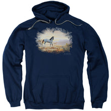 Load image into Gallery viewer, Wildlife Dust At Dawn Mens Hoodie Navy