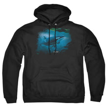 Load image into Gallery viewer, Wildlife Pursuit Thru The Kelp Orca Mens Hoodie Black