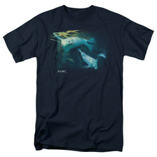 Load image into Gallery viewer, Wildlife Kelp Patrol Mens T Shirt Navy