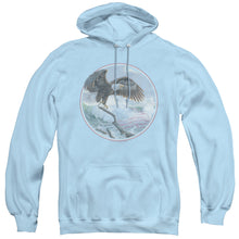 Load image into Gallery viewer, Wild Wings Wild Glory Mens Hoodie Light Blue