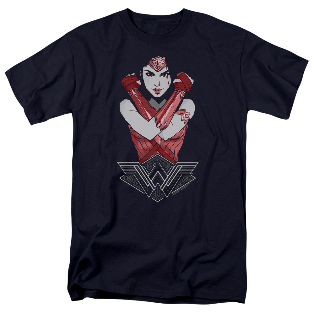 Wonder Woman Movie Amazon Mens T Shirt Navy