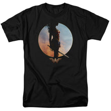 Load image into Gallery viewer, Wonder Woman Movie Wisdom And Wonder Mens T Shirt Black