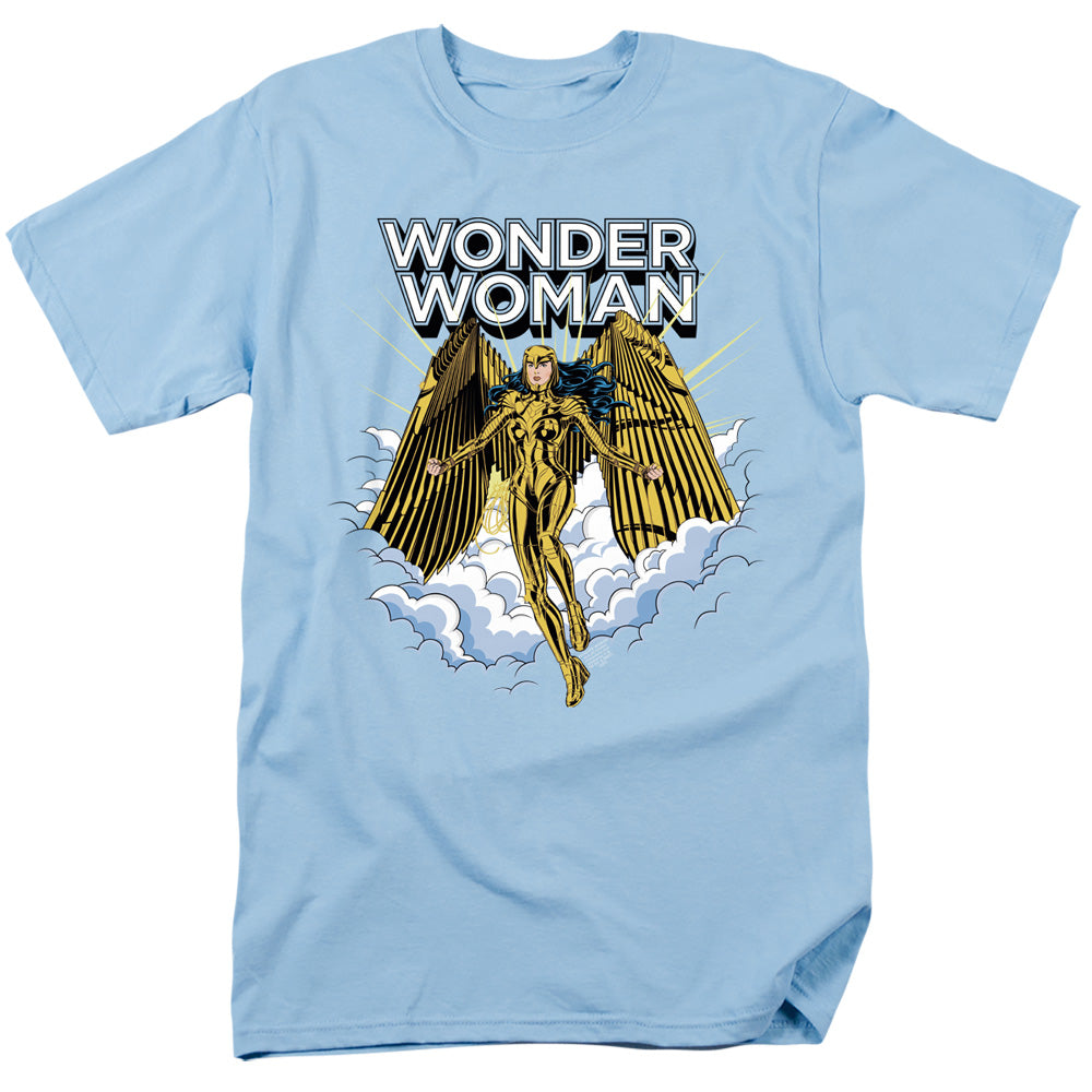 Wonder Woman 84 Glorious Wonder Mens T Shirt Light Blue