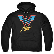 Load image into Gallery viewer, Wonder Woman 84 Wonder Mom Neon Mens Hoodie Black