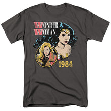 Load image into Gallery viewer, Wonder Woman 84 84 Retro Mens T Shirt Charcoal