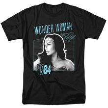 Load image into Gallery viewer, Wonder Woman 84 Space Poster Mens T Shirt Black