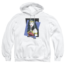 Load image into Gallery viewer, Wonder Woman 84 Strike A Pose Mens Hoodie White