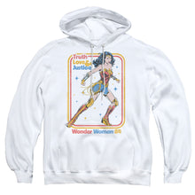 Load image into Gallery viewer, Wonder Woman 84 Retro Justice 84 Mens Hoodie White