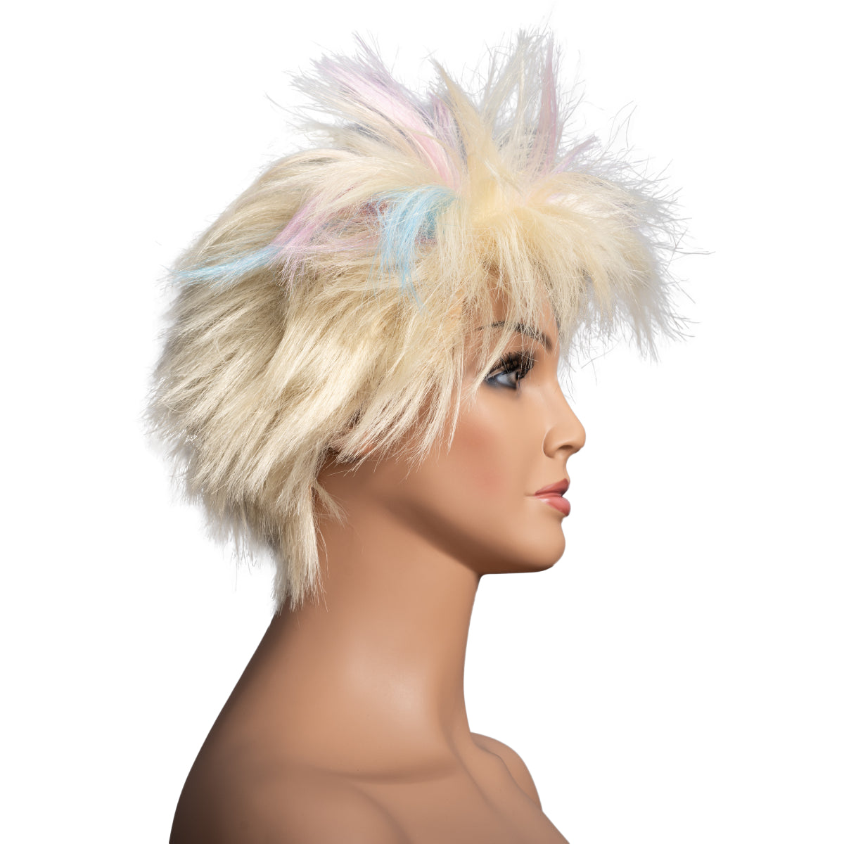 Weird Beauty Doll 80's Short Hair Blonde Wig