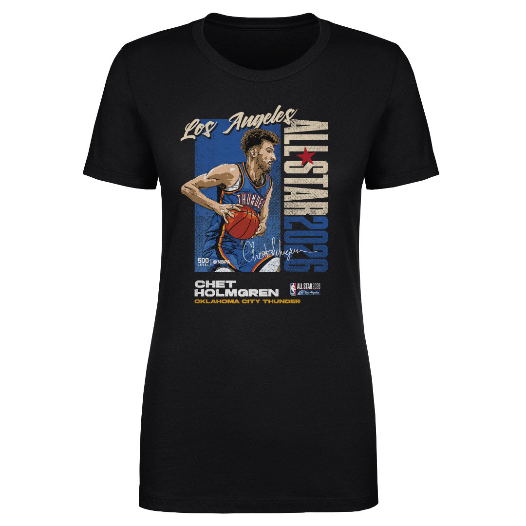 Chet Holmgren Oklahoma City Thunder 2026 NBA All-Star Vertical WHT