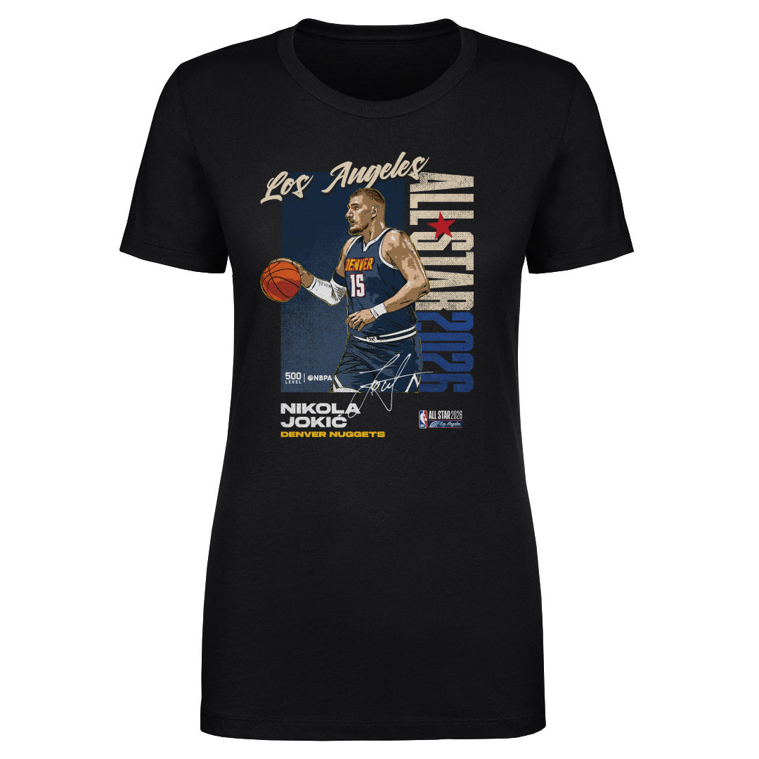 Nikola Jokic Denver Nuggets 2026 NBA All-Star Vertical WHT