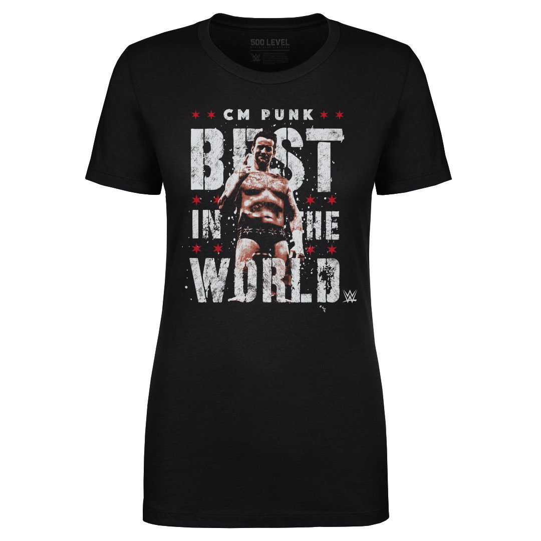 CM Punk Best In The World Vector WHT