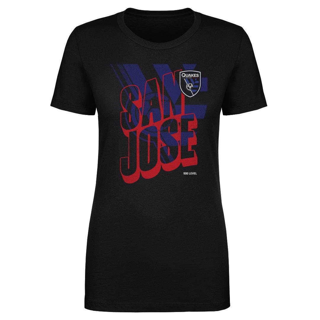 San Jose Earthquakes Wave Bold WHT