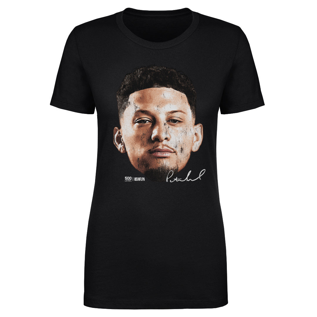 Patrick Mahomes Kansas City Vintage Head WHT