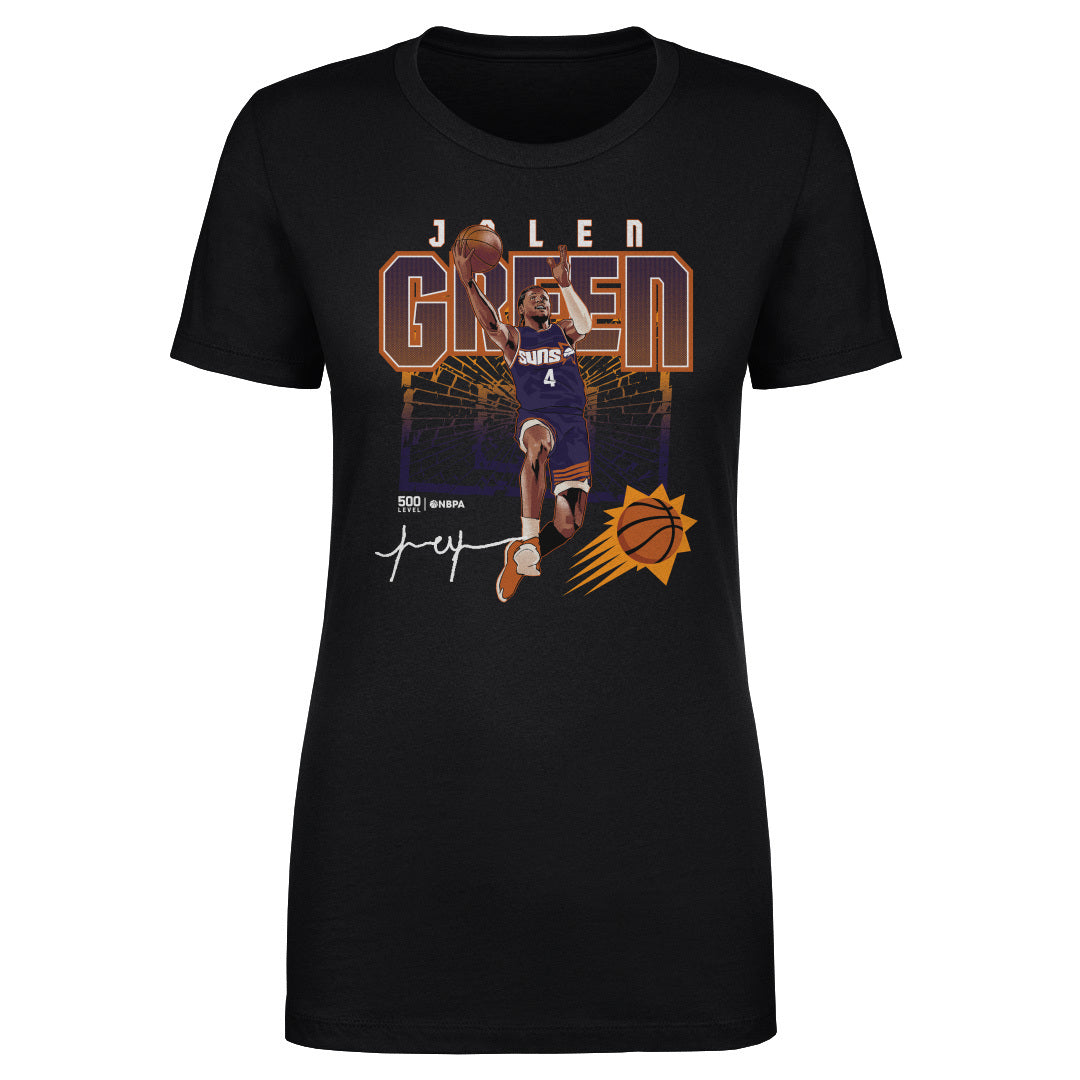 Jalen Green Phoenix Suns Shattered WHT