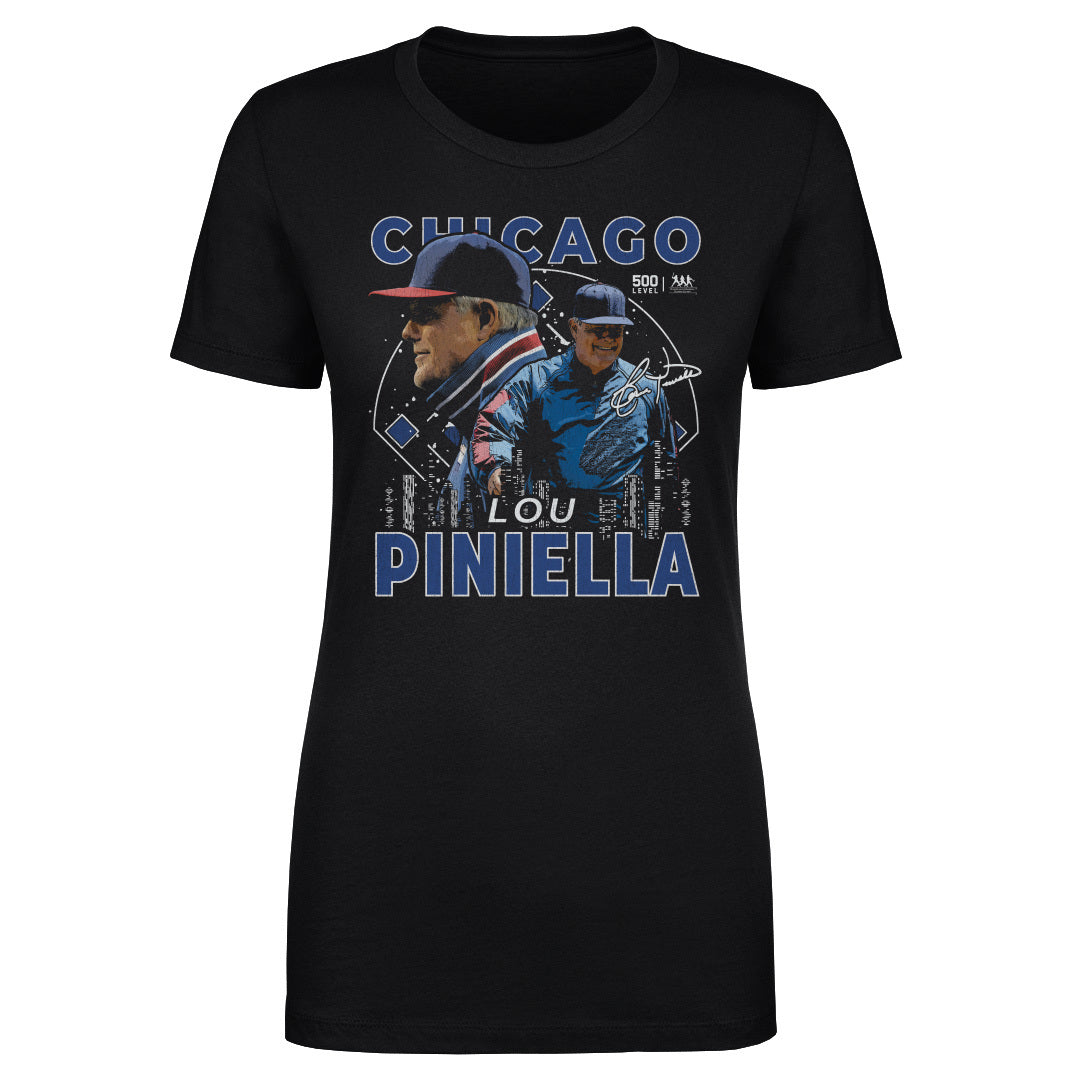 Lou Piniella Chicago C Gritty WHT