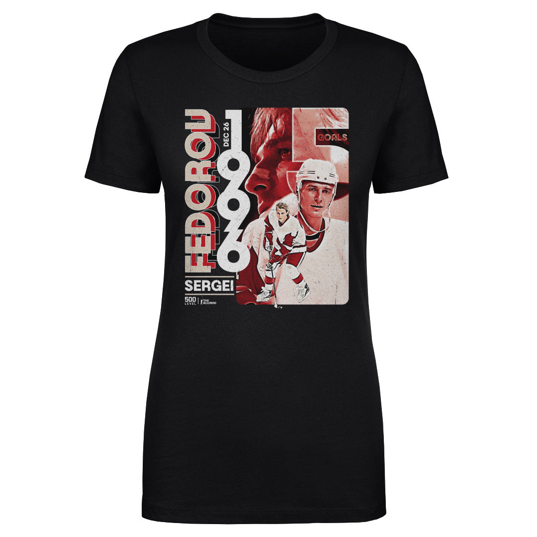 Sergei Fedorov Detroit 5 Goal Game 1996 WHT