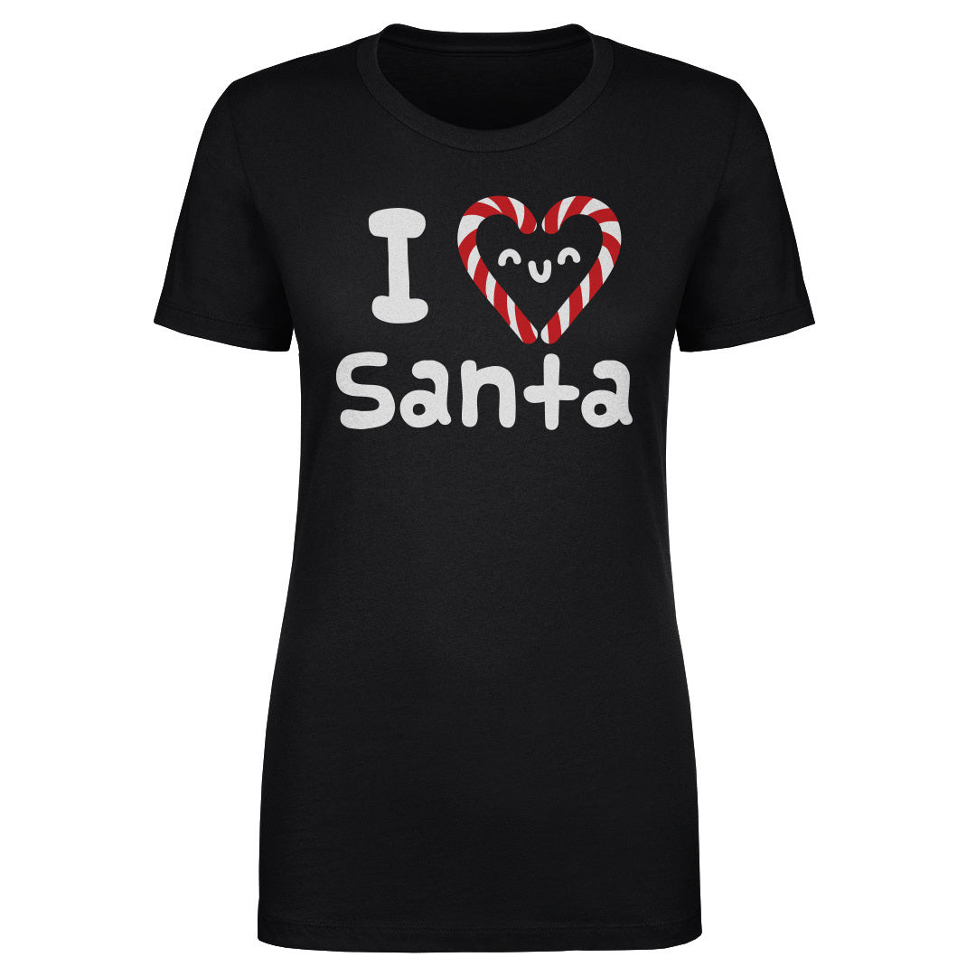 Christmas I Love Santa WHT