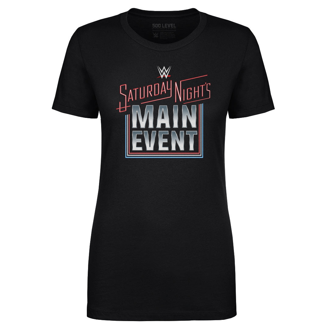 WWE Saturday Night's Main Event 2024 Logo WHT