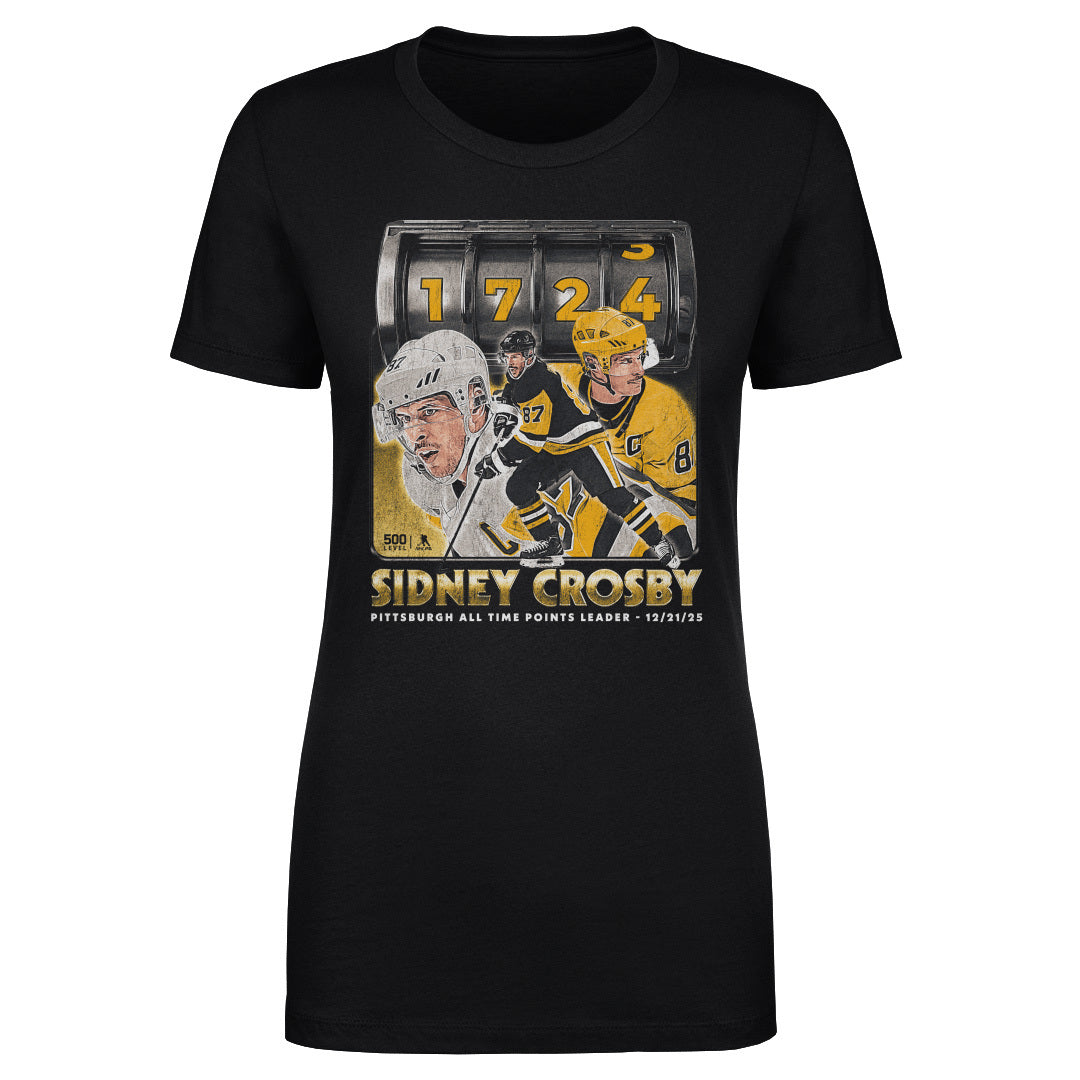 Sidney Crosby Pittsburgh All Time Points Leader WHT