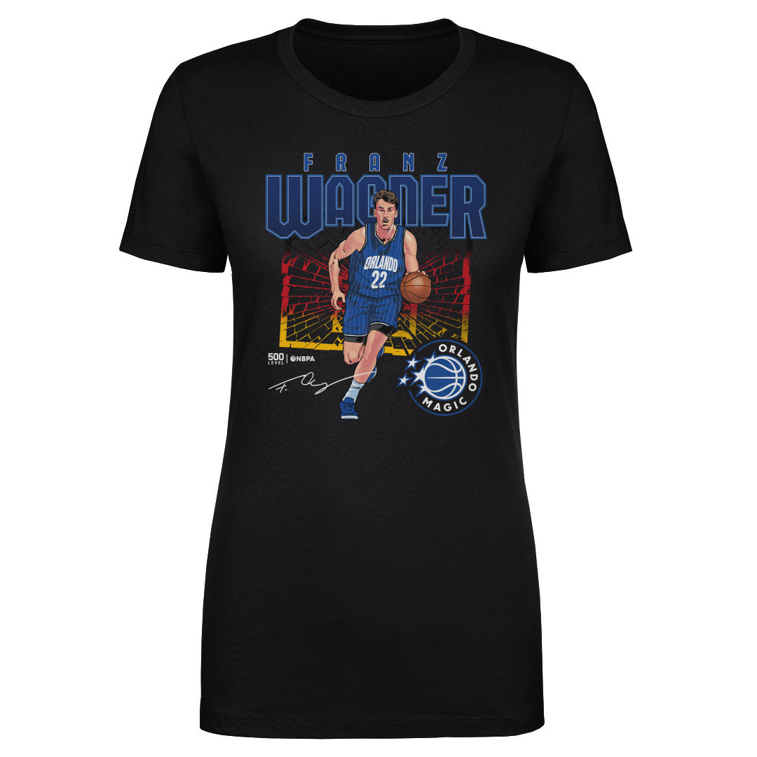 Franz Wagner Orlando Magic Shattered Flag WHT