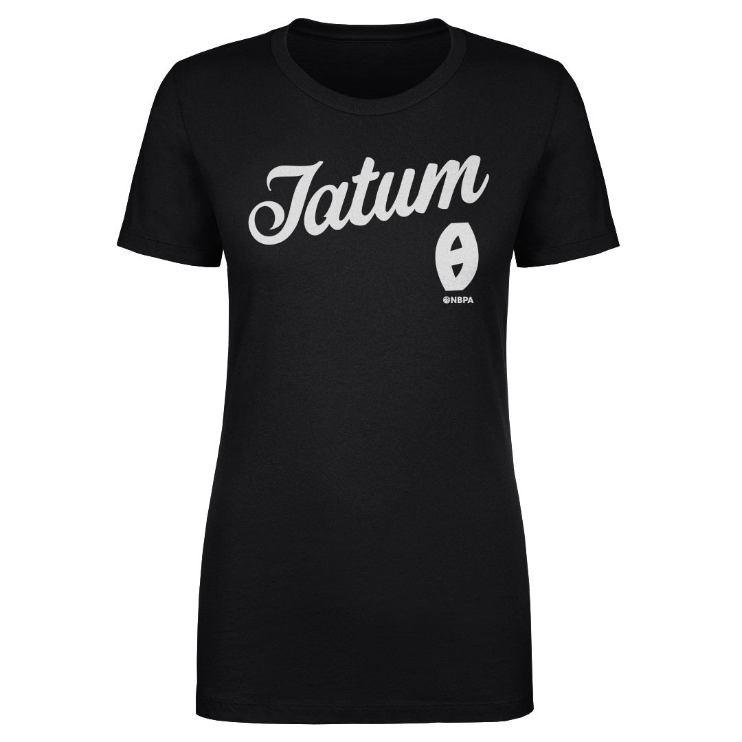 Jayson Tatum Boston Script WHT