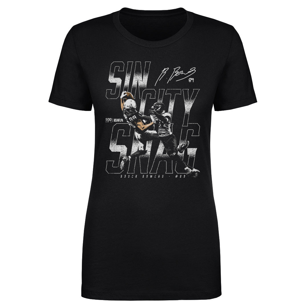 Brock Bowers Las Vegas Sin City Snag WHT