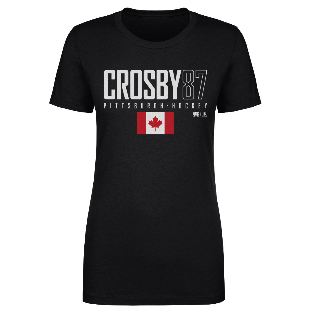 Sidney Crosby Pittsburgh Canada Elite WHT