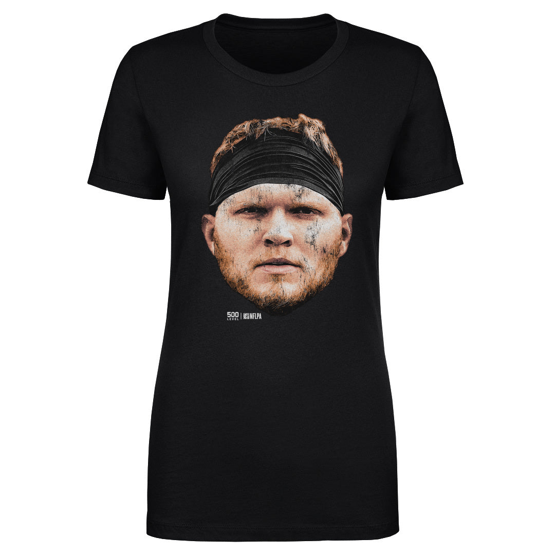 Aidan Hutchinson Detroit Vintage Head WHT