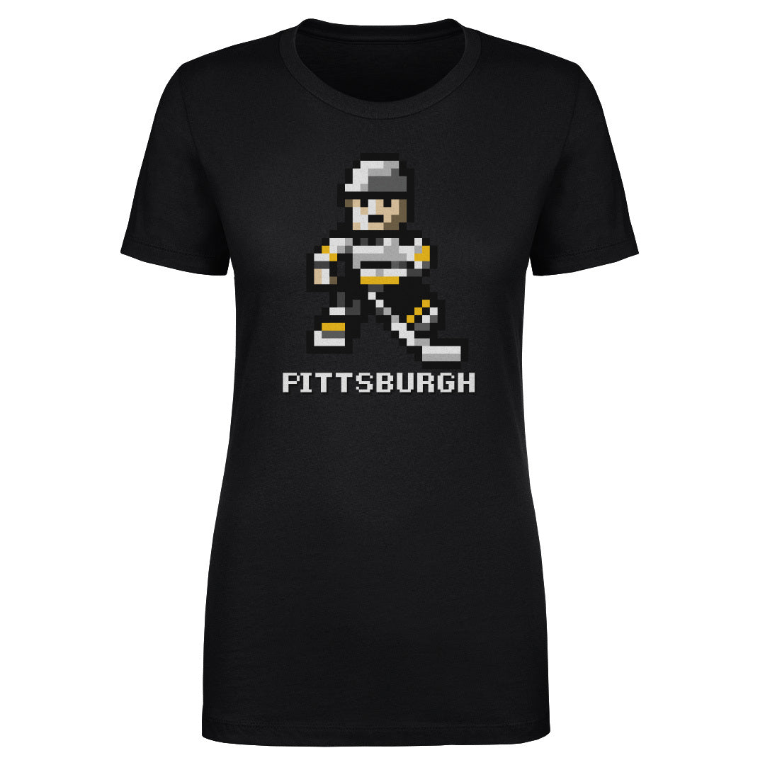 Pittsburgh Hockey 8-bit WHT