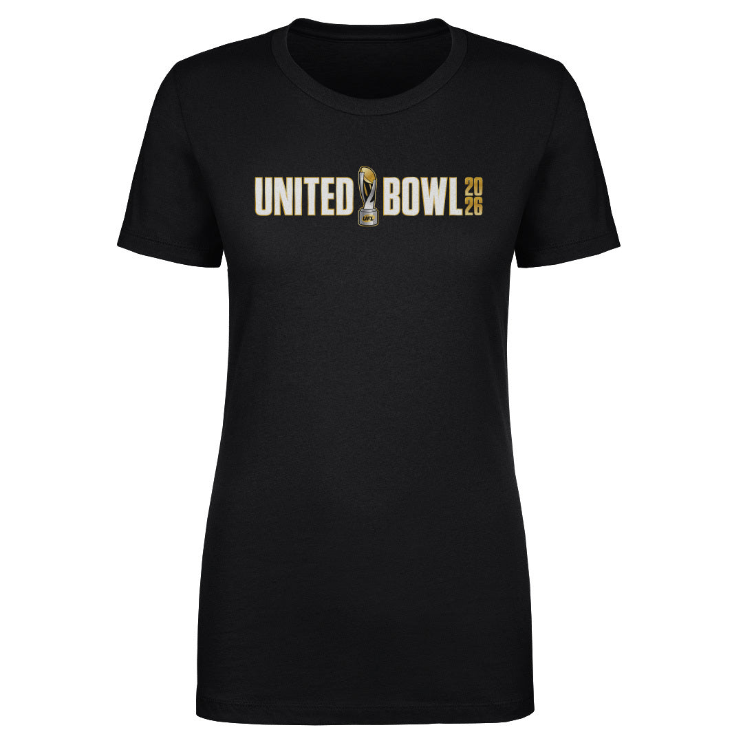 UFL 2026 United Bowl Horizontal Logo WHT
