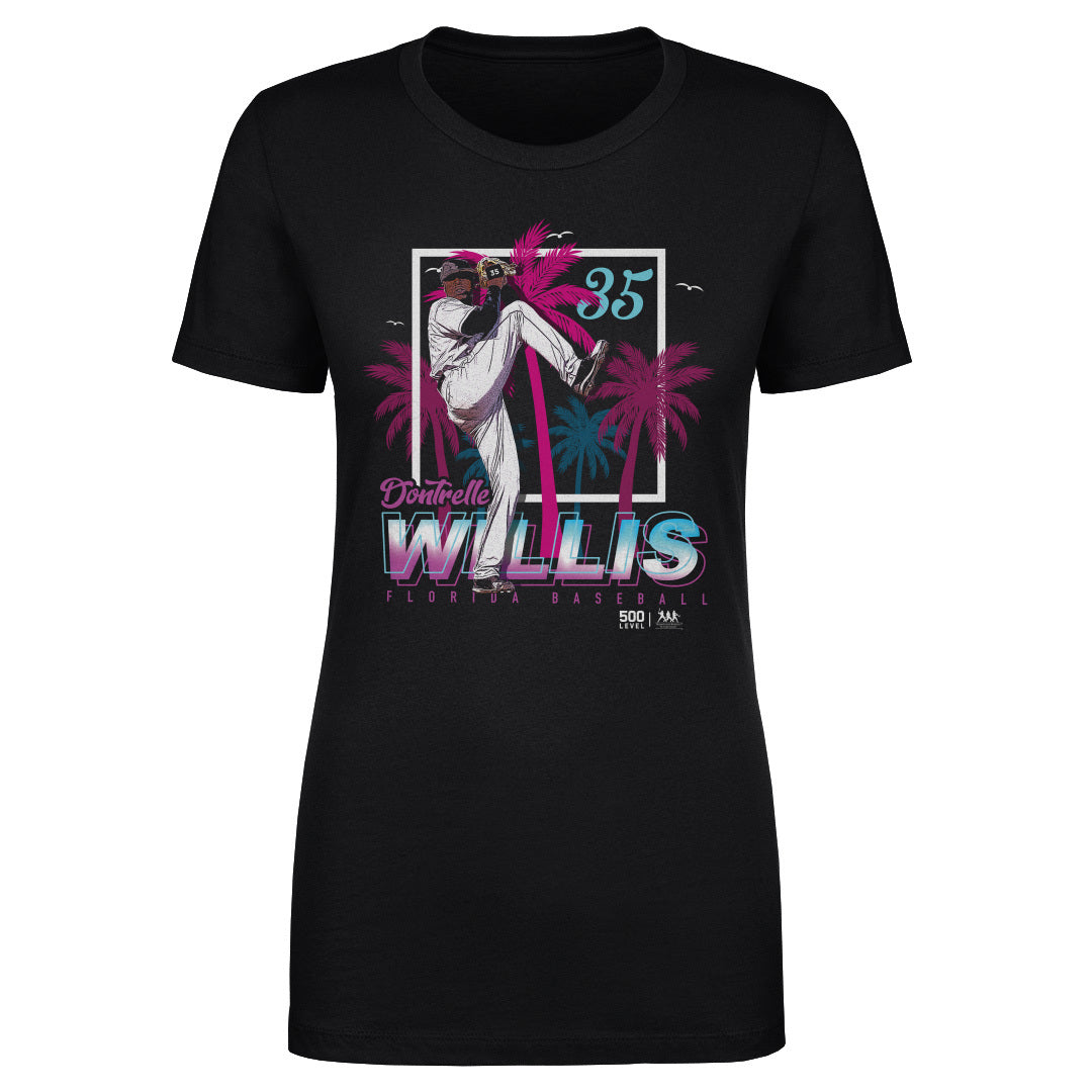 Dontrelle Willis Florida Palm Trees WHT