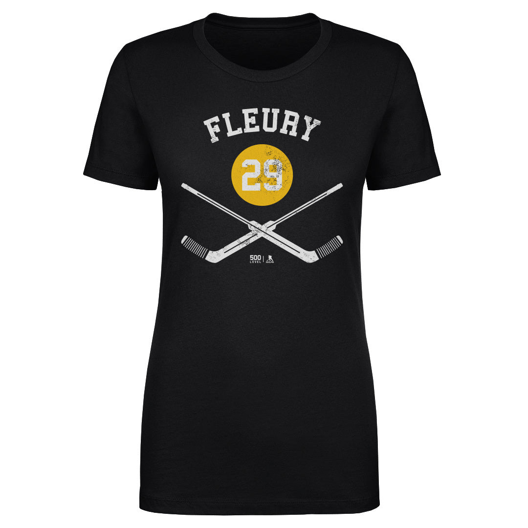 Marc-Andre Fleury Pittsburgh Sticks WHT