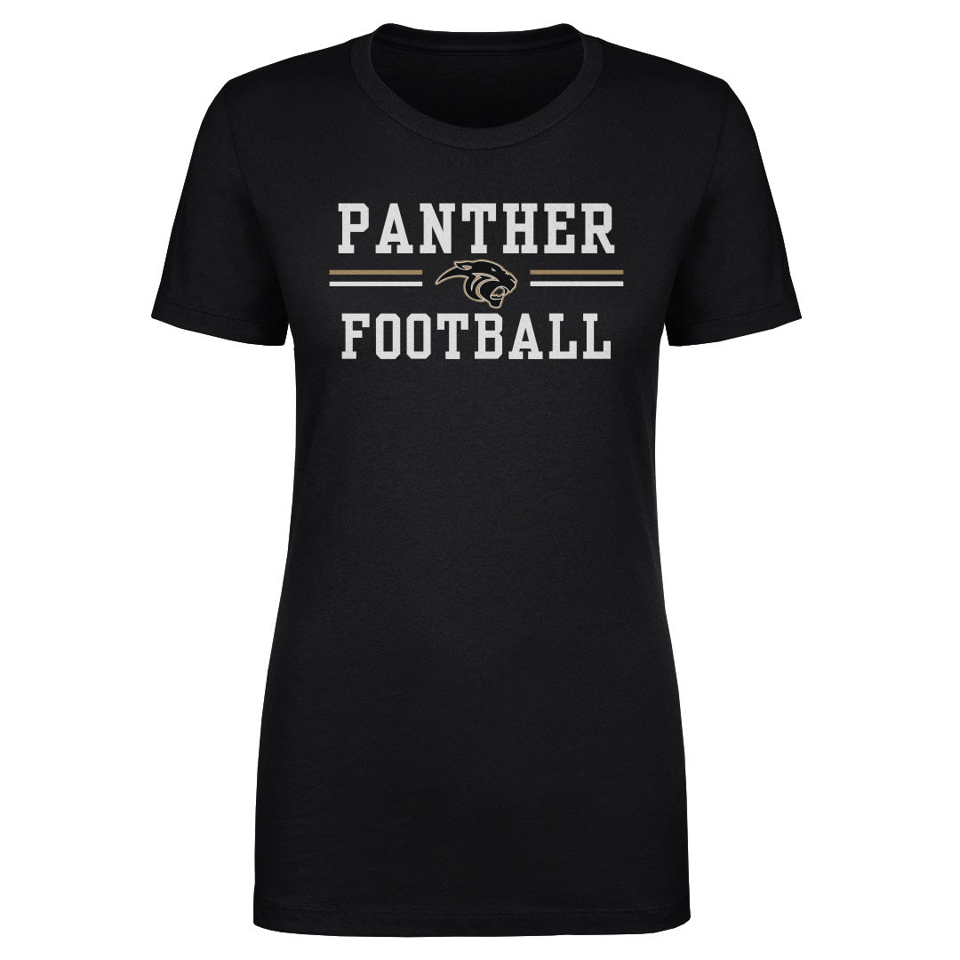 Plano East Crown Trio Panther Football Bar Lines WHT