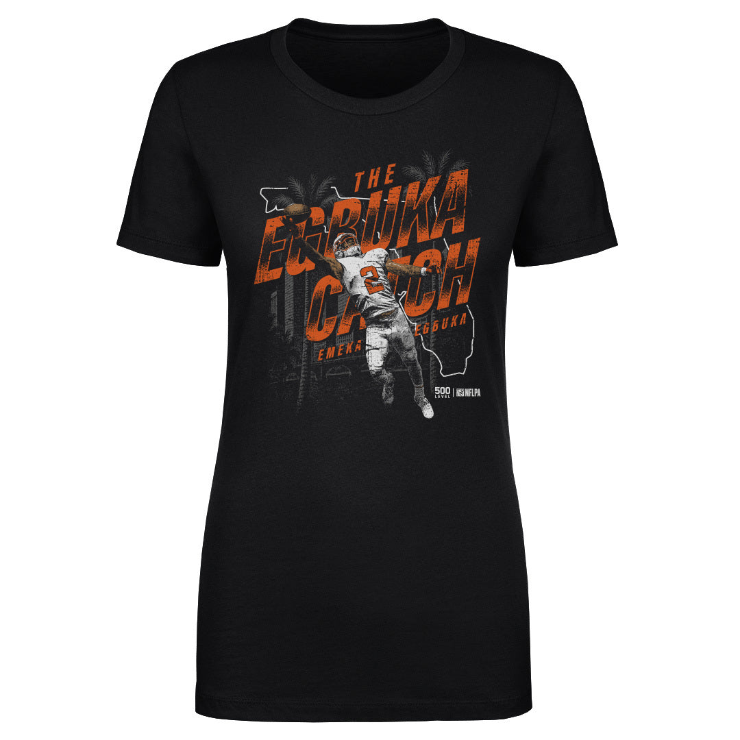 Emeka Egbuka Tampa Bay One-Handed Catch WHT