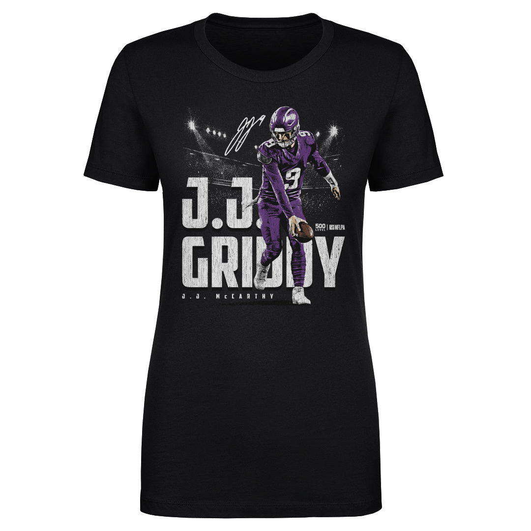 J.J. McCarthy Minnesota Griddy WHT