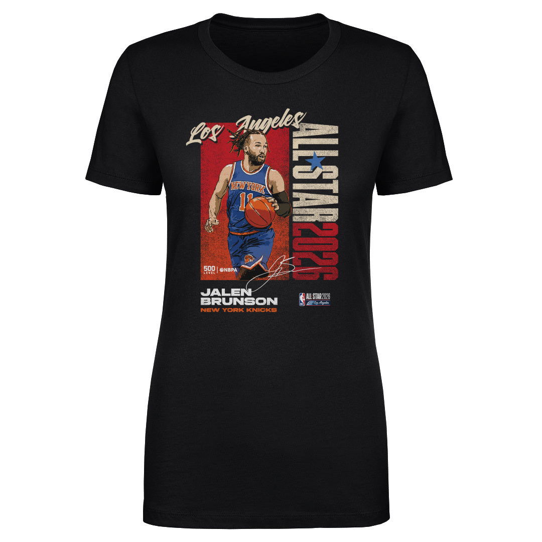 Jalen Brunson New York Knicks 2026 NBA All-Star Vertical WHT