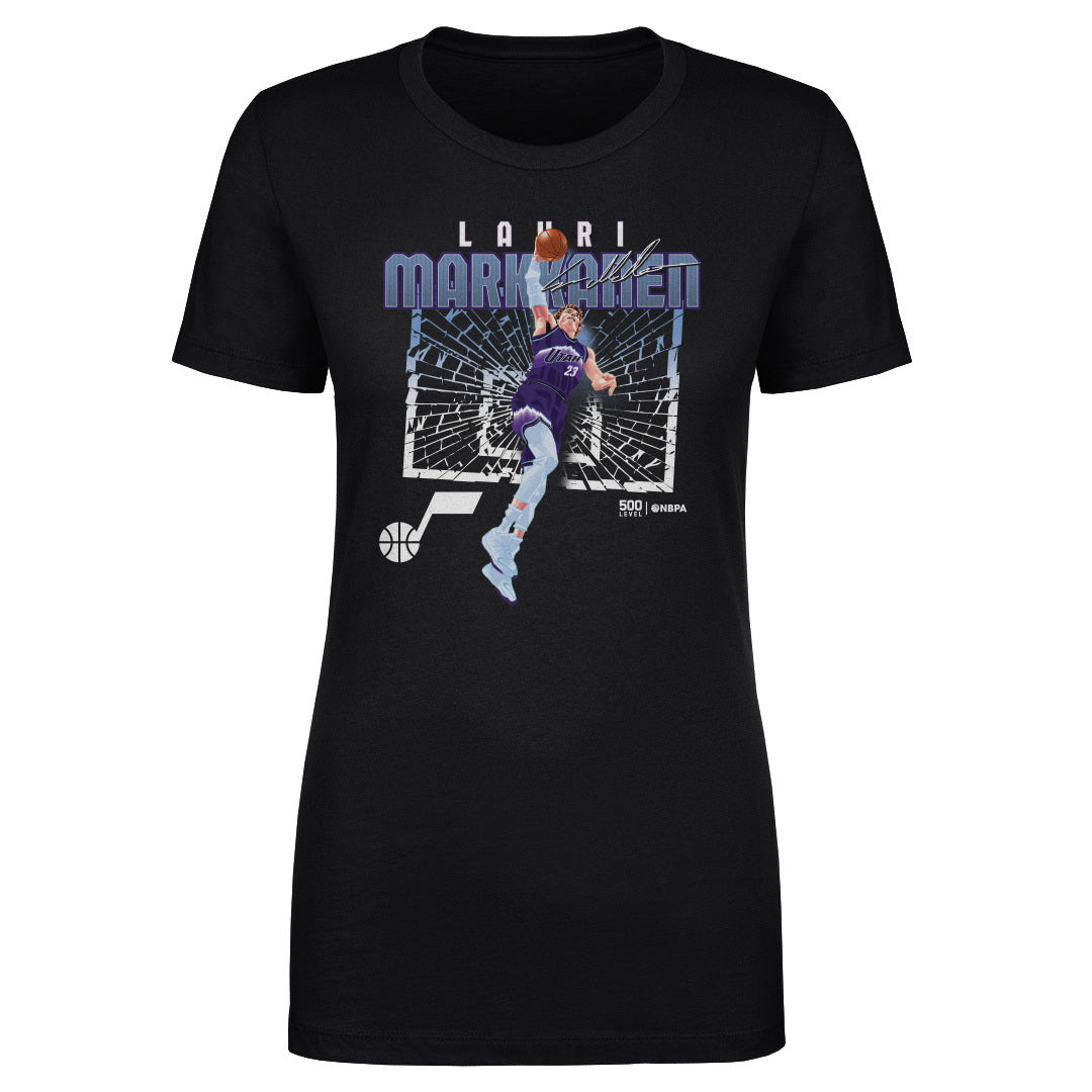 Lauri Markkanen Utah Jazz Shattered WHT