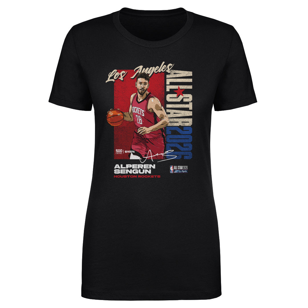 Alperen Sengun Houston Rockets 2026 NBA All-Star Vertical WHT