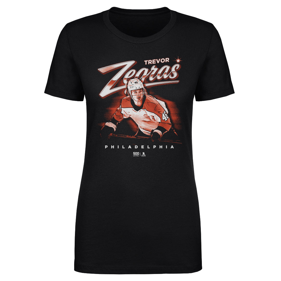 Trevor Zegras Philadelphia Bitmap WHT