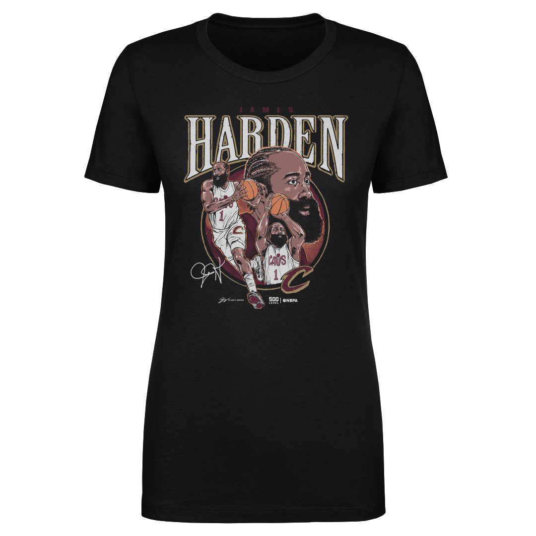 James Harden Cleveland Cavaliers Trio WHT