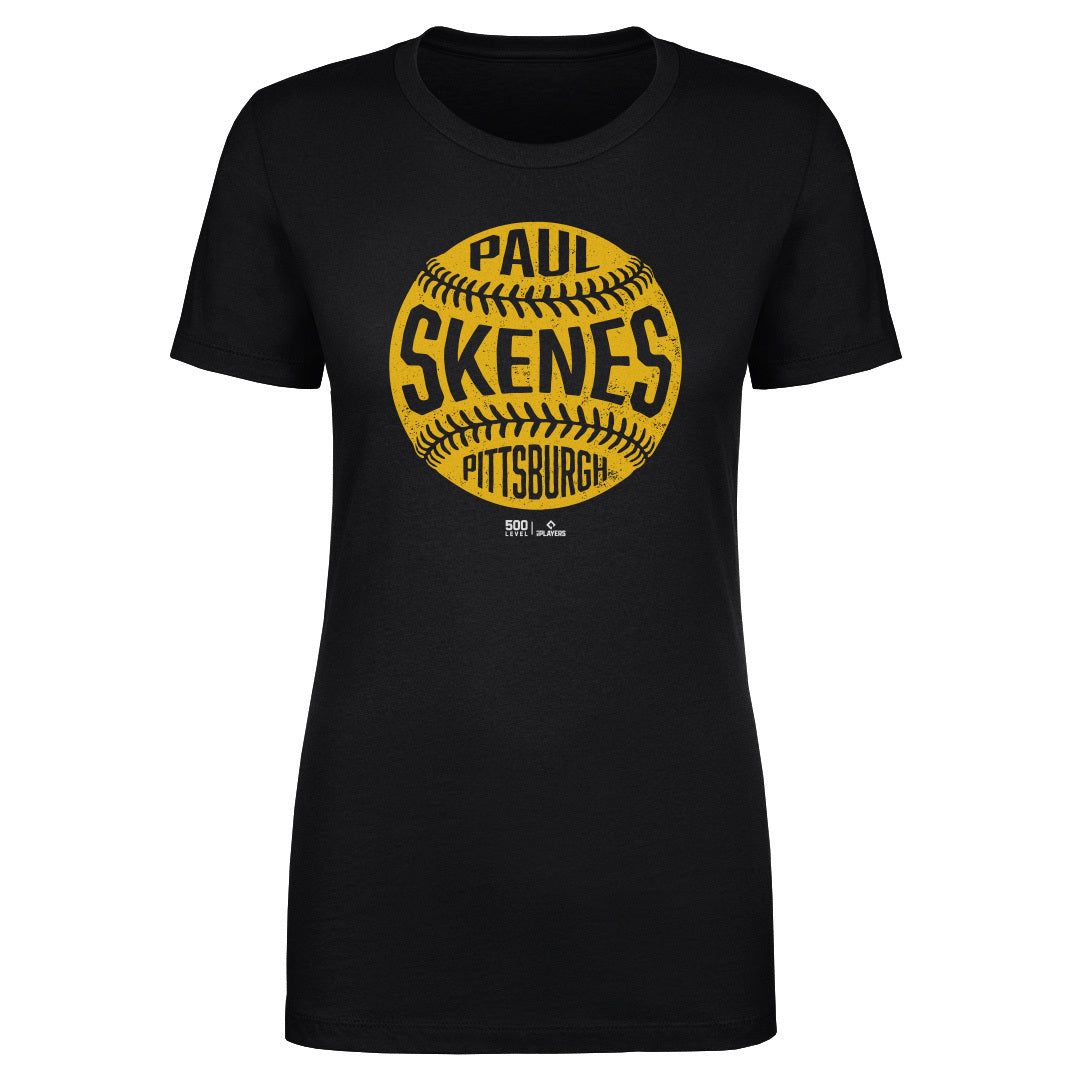 Paul Skenes Pittsburgh Vintage Baseball WHT