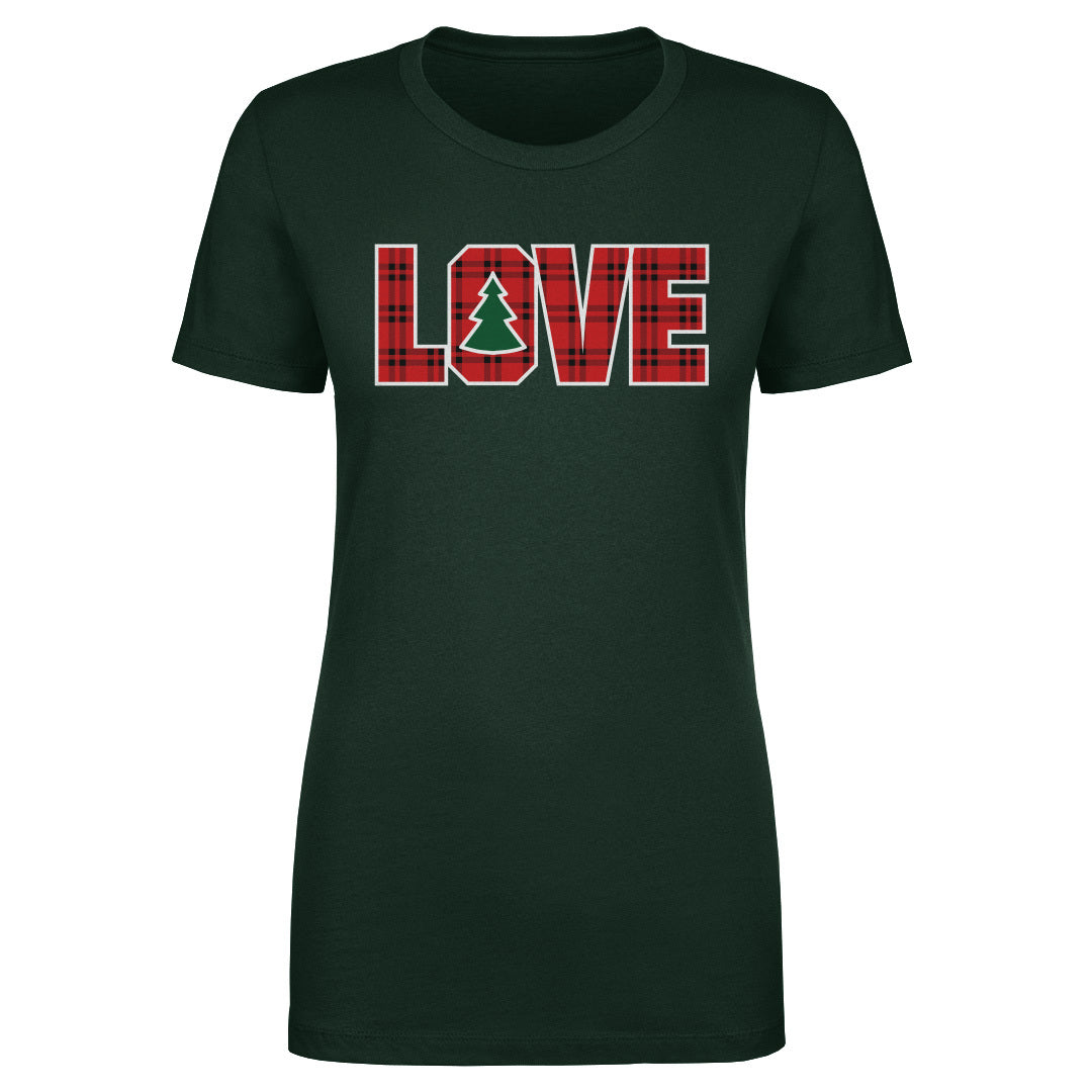 Christmas LOVE Christmas Plaid WHT